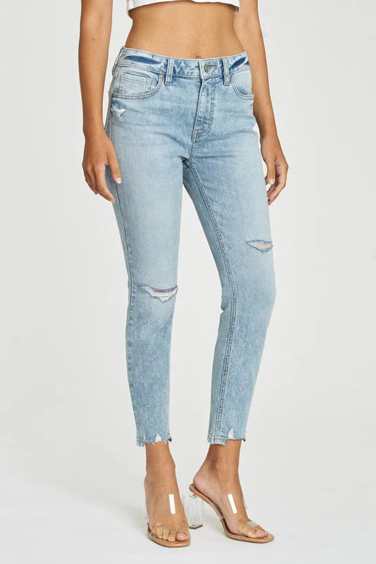 Clara High Rise Skinny - Acid Trip